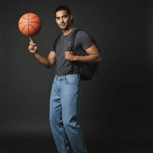 Classic Blue Relaxed Baggy