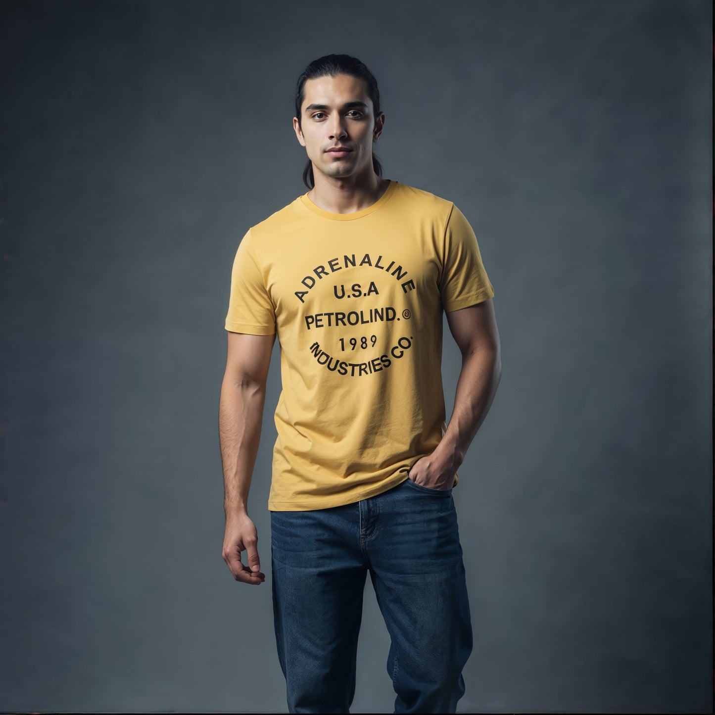 Yellow - 100% Cotton Cool Tshirt