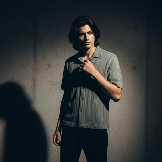 Baggy Shirt - Olive Green