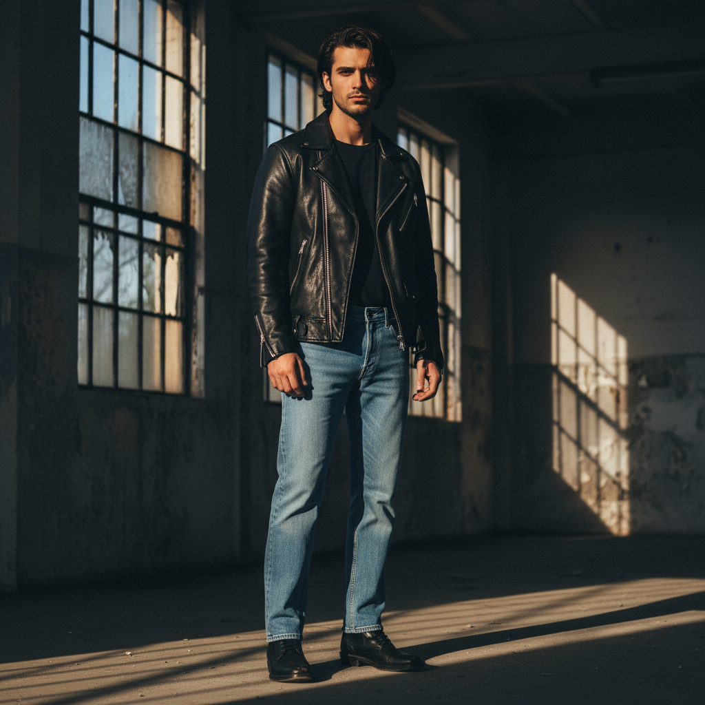 Classic Blue Relaxed Baggy