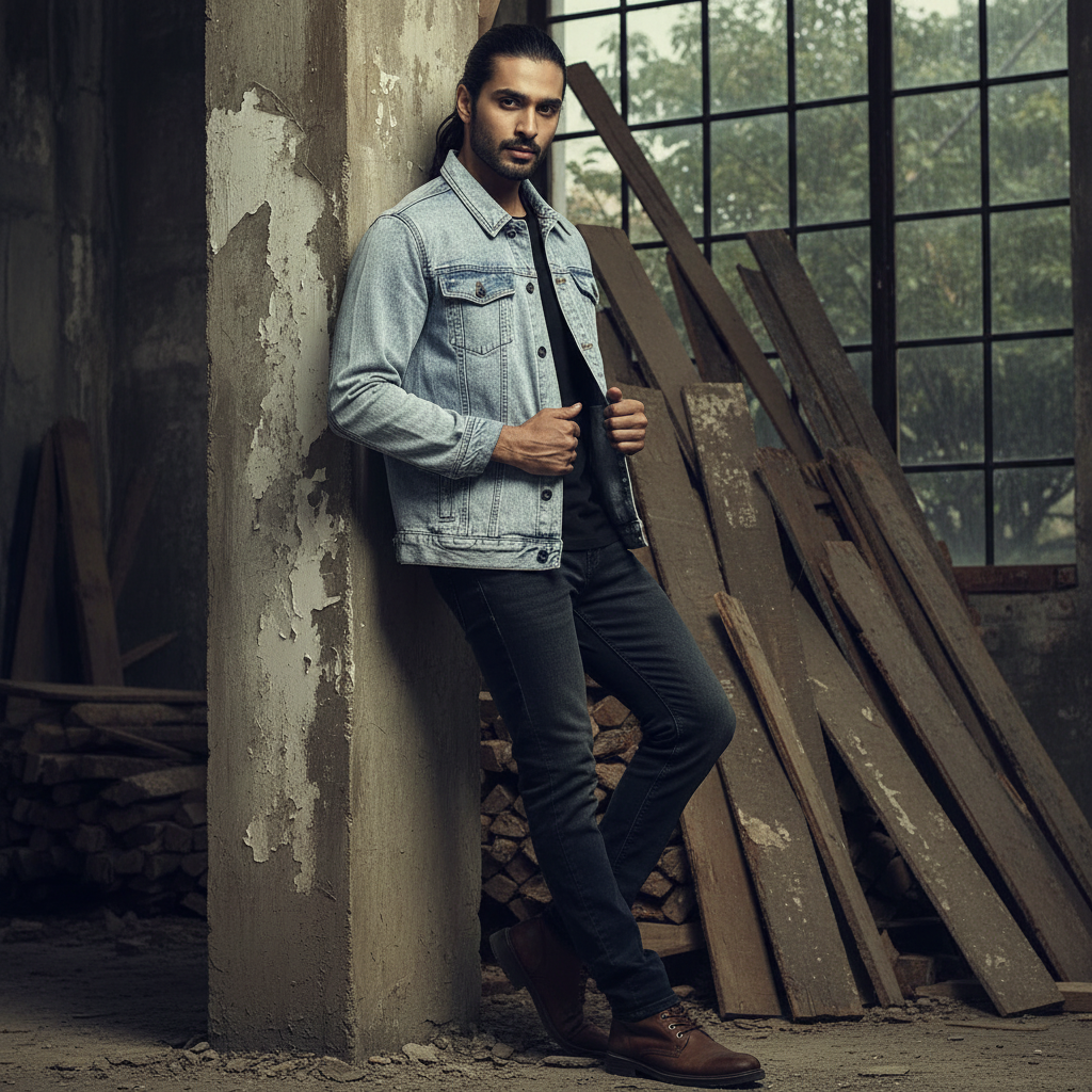 Classic Blue Jeans Jacket