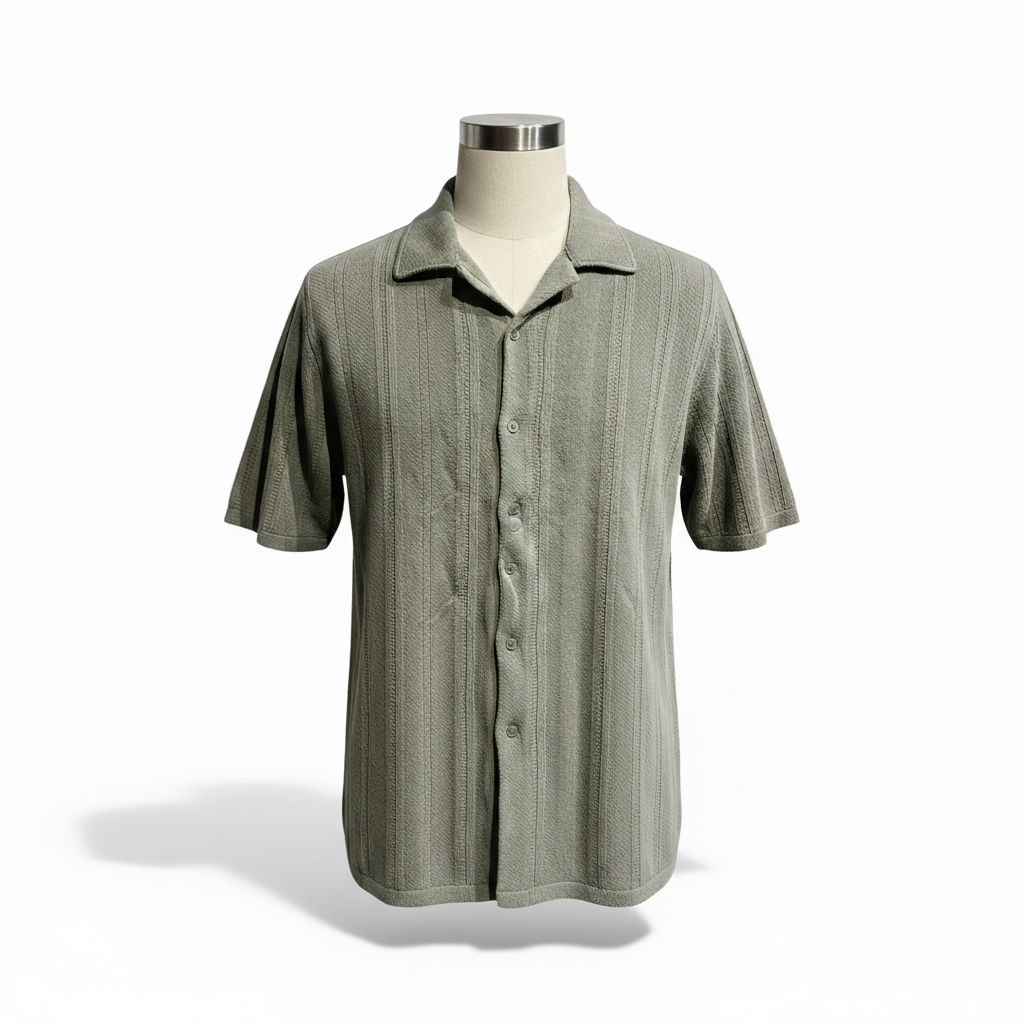 Baggy Shirt - Olive Green