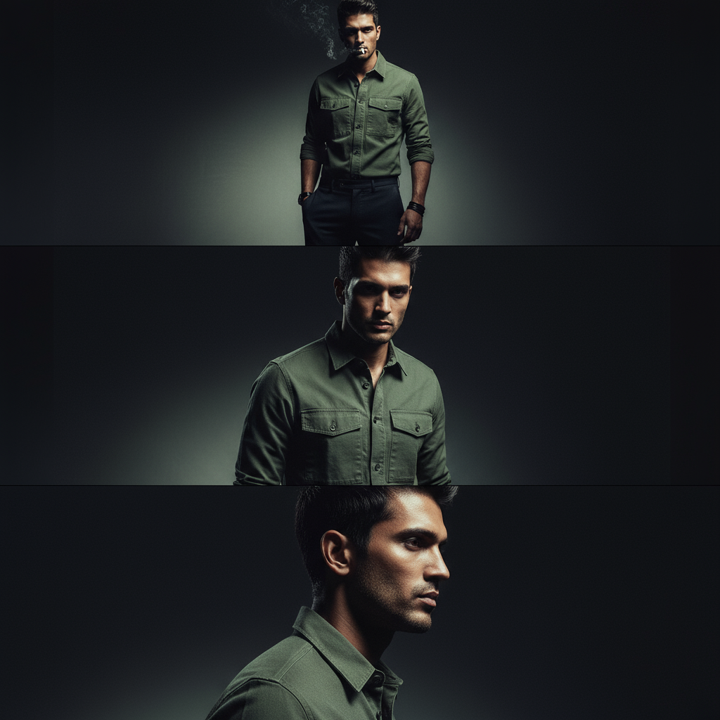 OLIVE GREEN SHACKET