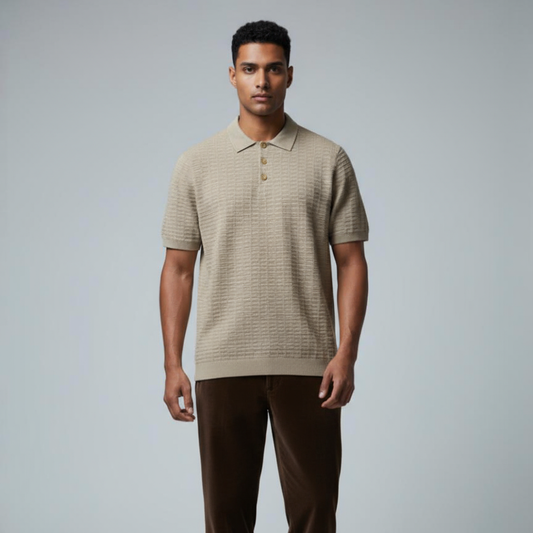 Jumper Polo - Halliwell - Deep Beige