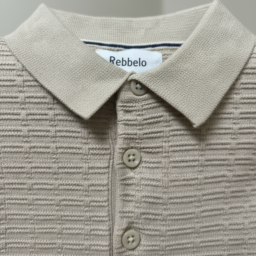 Jumper Polo - Halliwell - Light Beige