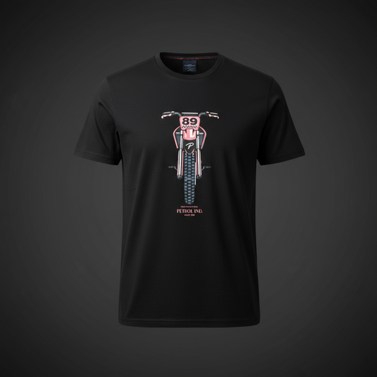 Black with Bike - Tshirt