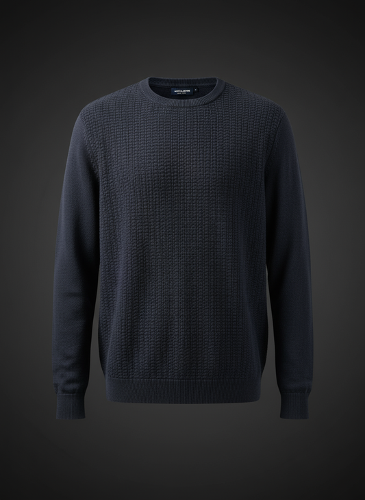 Charcoal Knitted Sweater
