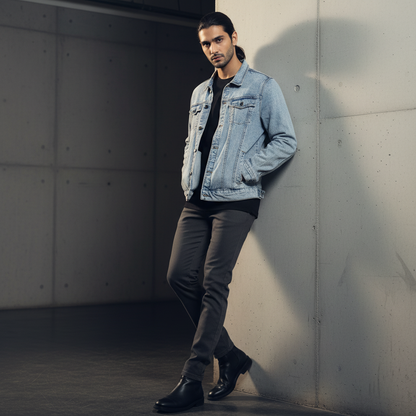 Classing Blue Jeans Jacket