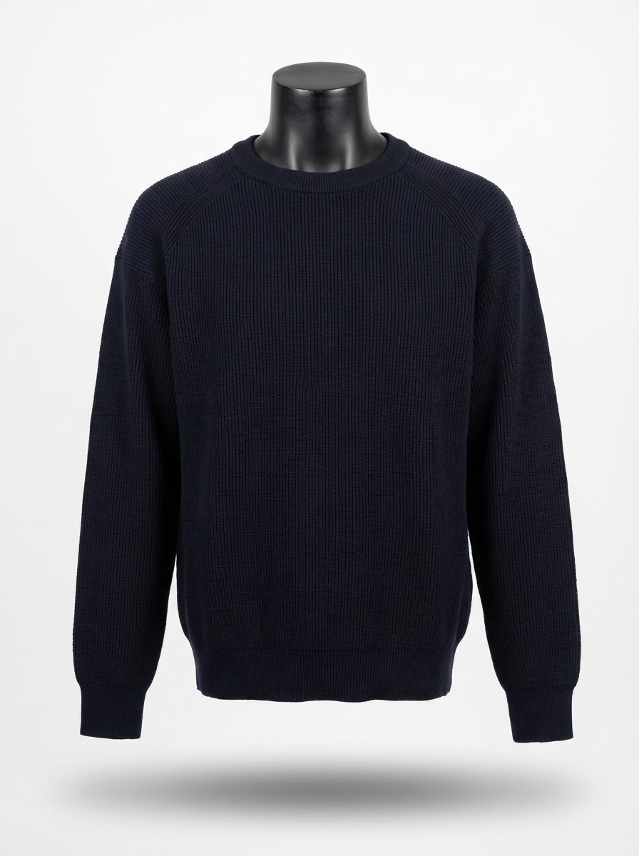 NAVY BLUE - FULL SLEEVE SWEATER