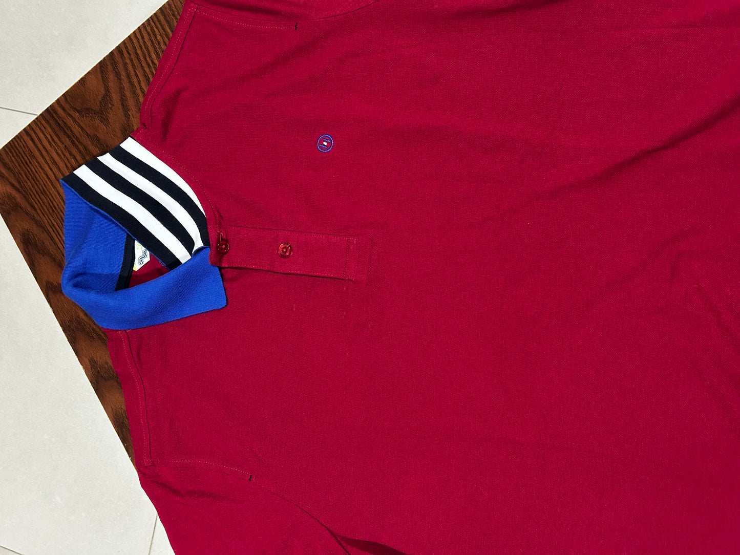 Maroon ft Blue + B&W Polo