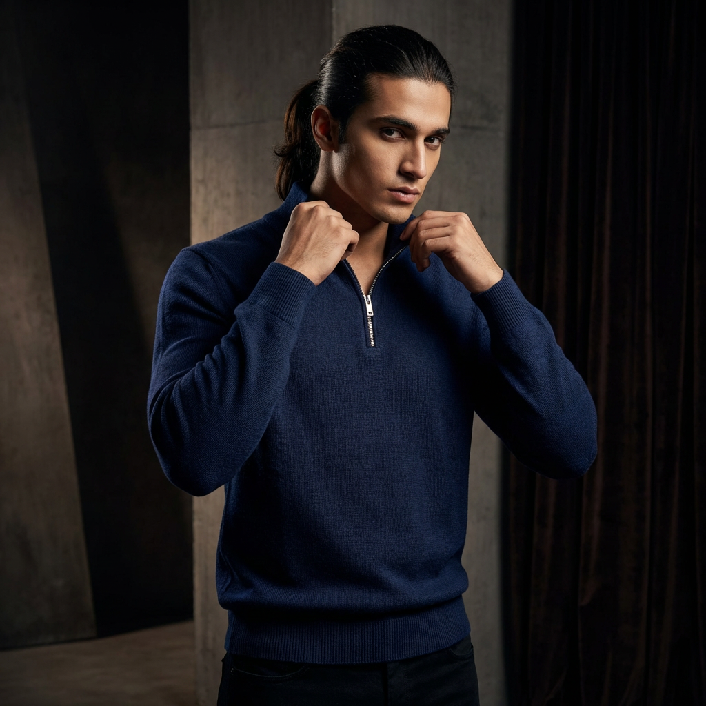 Full sleeve Dark Blue - Chain