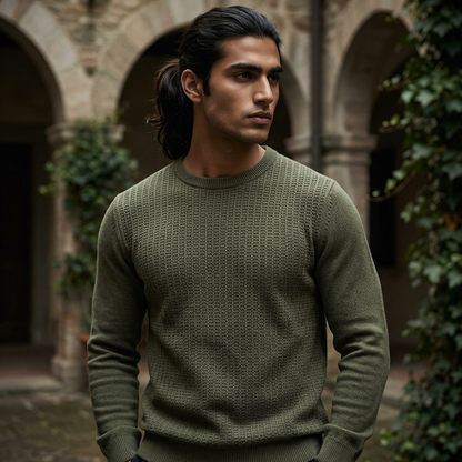Olive - Knitted Sweater