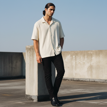 Baggy Shirt - Creamy