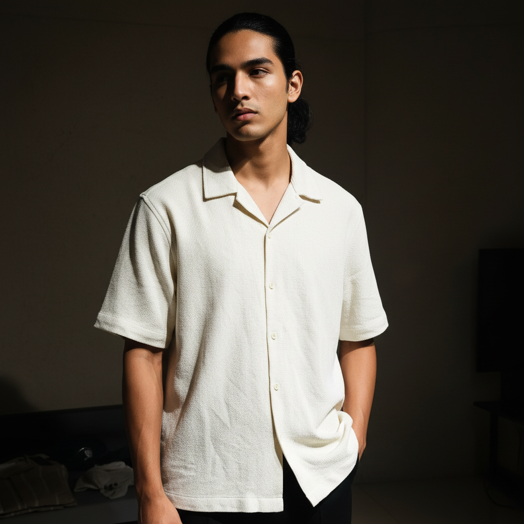 Baggy Shirt - Creamy