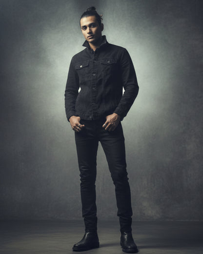 Black Denim Jacket