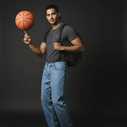 Classic Blue Relaxed Baggy