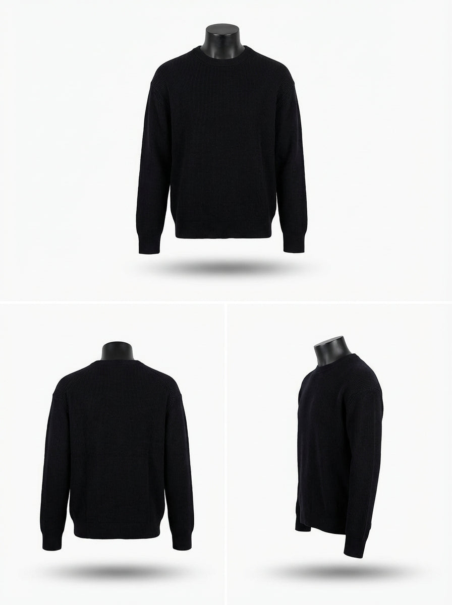 NAVY BLUE - FULL SLEEVE SWEATER