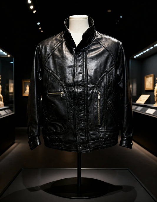 Black Leather Jacket R78603