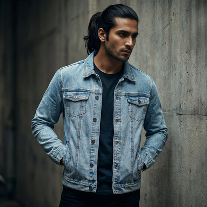 Classic Blue Jeans Jacket