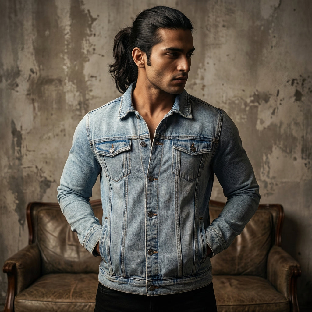 Classic Blue Jeans Jacket