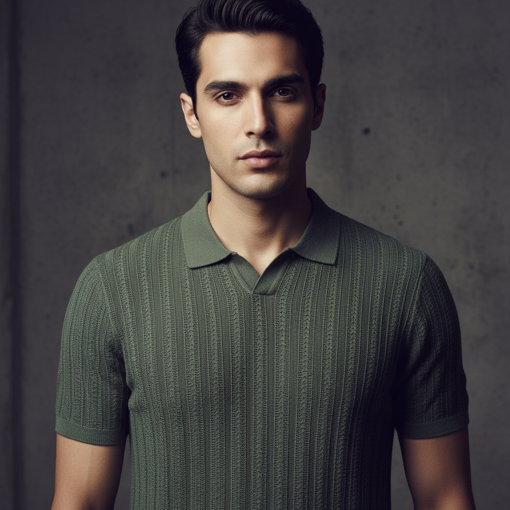 Olive Vneck Collar Lynwood