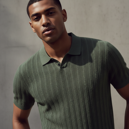 Olive Vneck Collar Lynwood