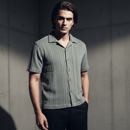 Baggy Shirt - Olive Green