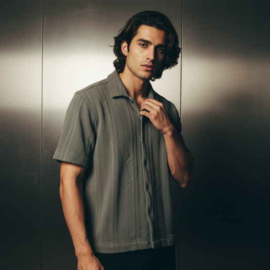 Baggy Shirt - Olive Green