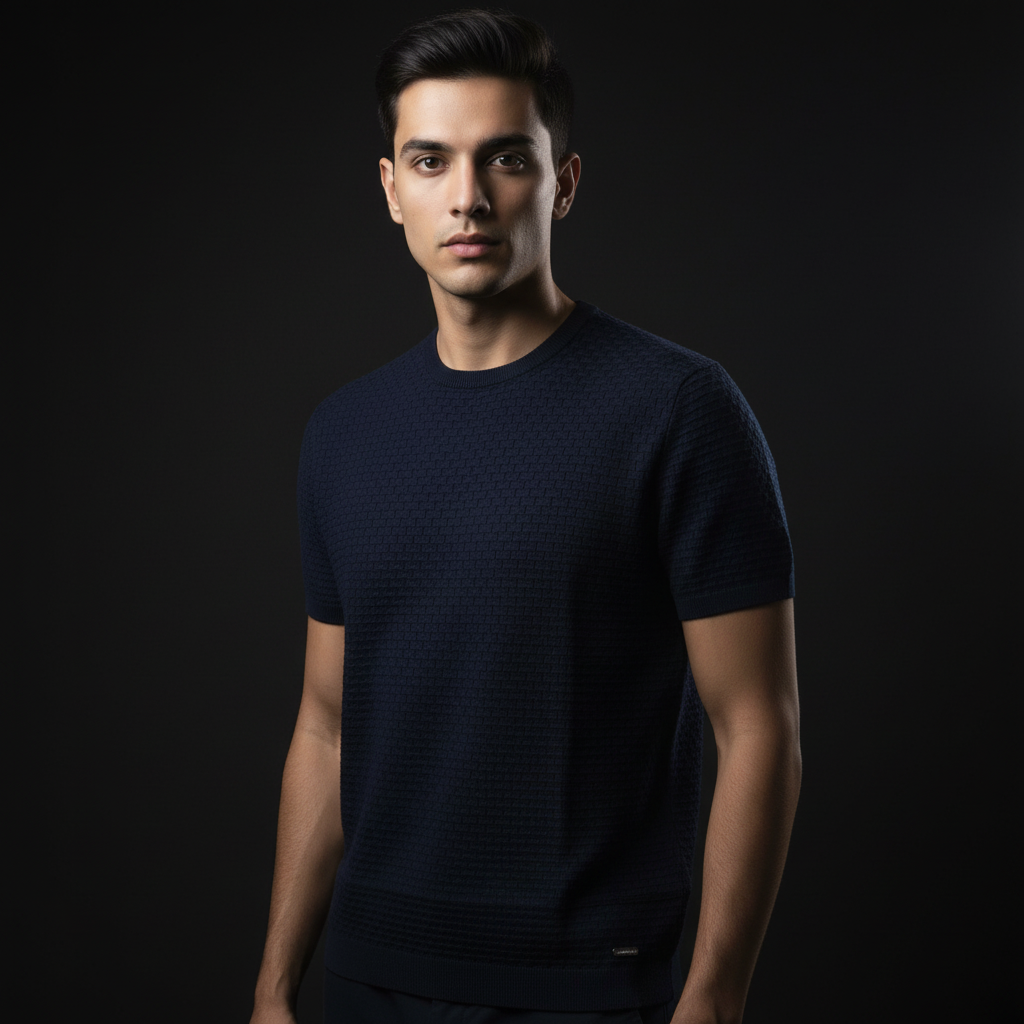 Navy Blue - Knitted Hurst