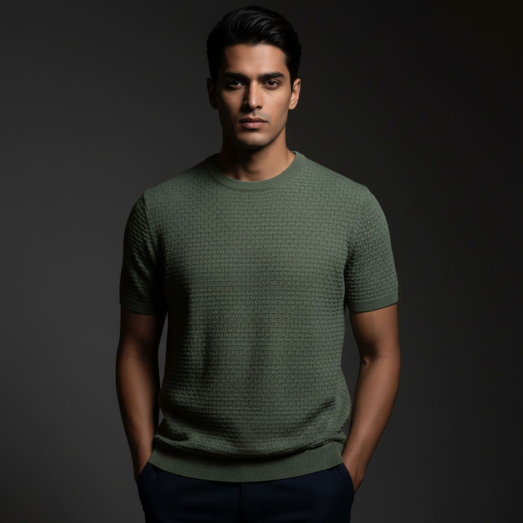 Green Dark Sage - Knitted Hurst