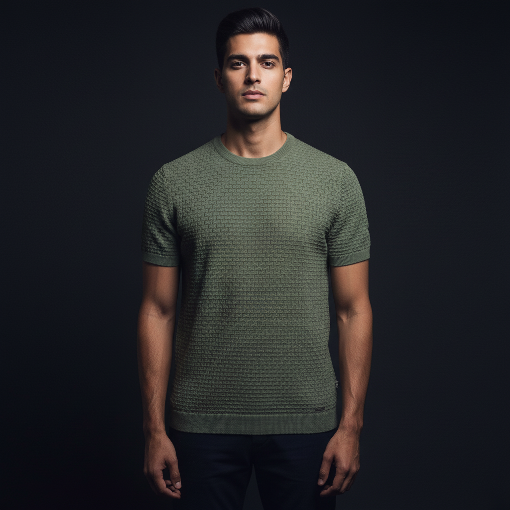 Green Dark Sage - Knitted Hurst