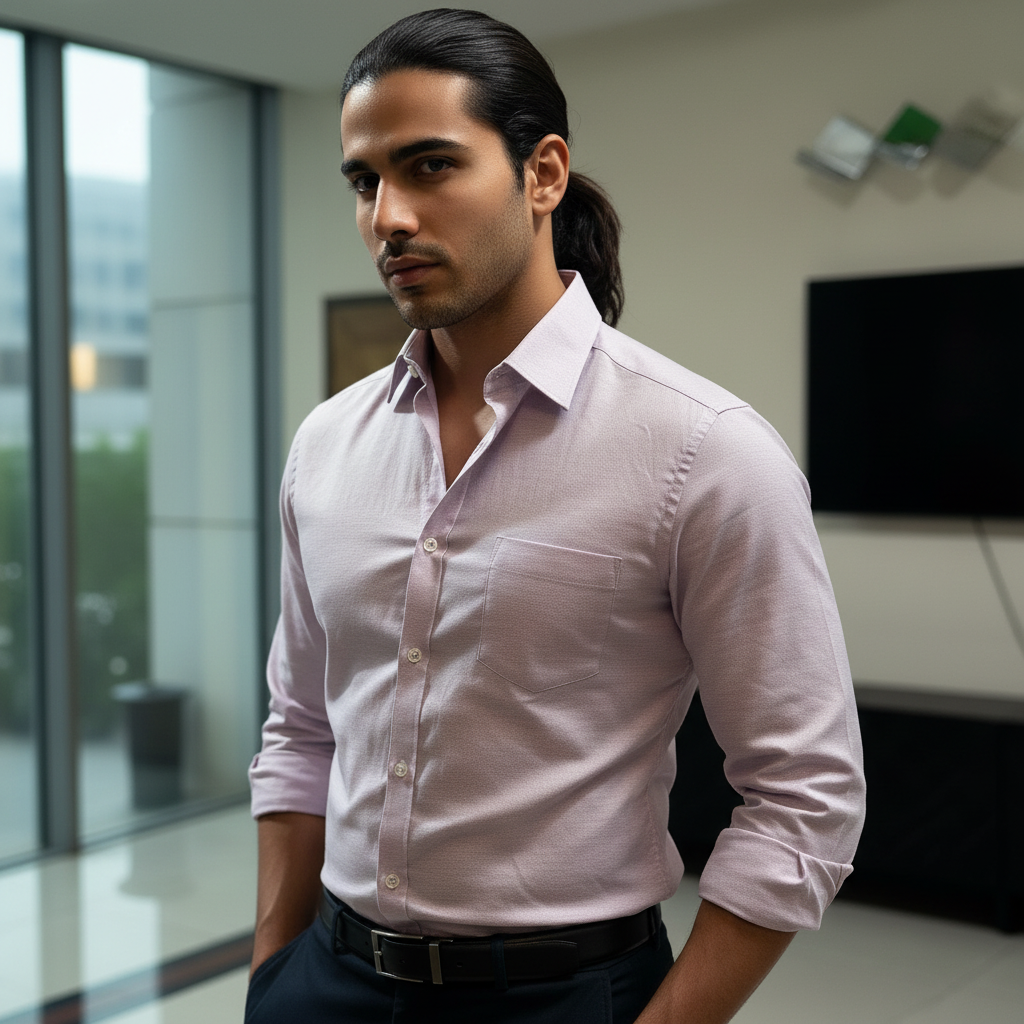 Bright Purple Shirt - Regular Fit