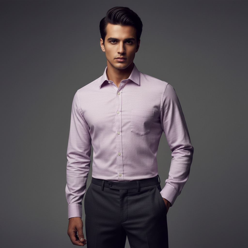 Bright Purple Shirt - Regular Fit