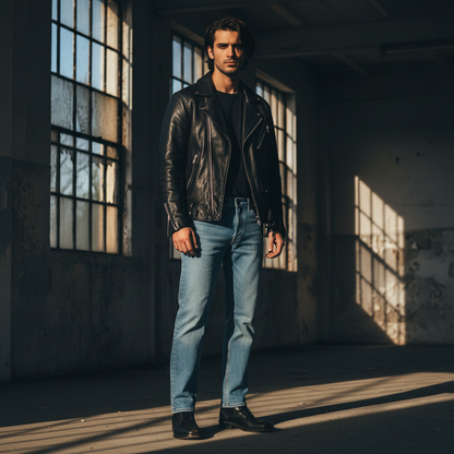 Classic Blue Relaxed Baggy