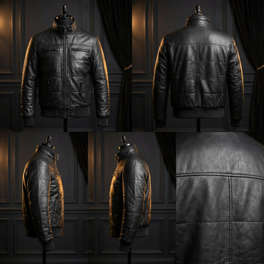 Biker Black Jacket