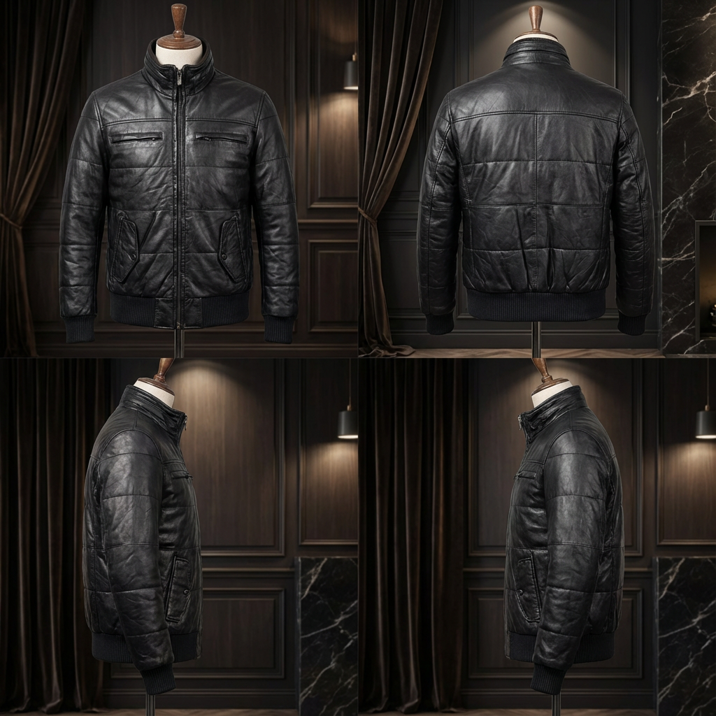 Biker Black Jacket