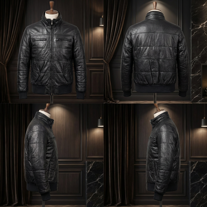 Biker Black Jacket