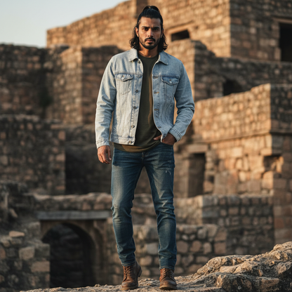 Classic Blue Jeans Jacket