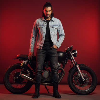 Light Blue Wash Denim Jacket