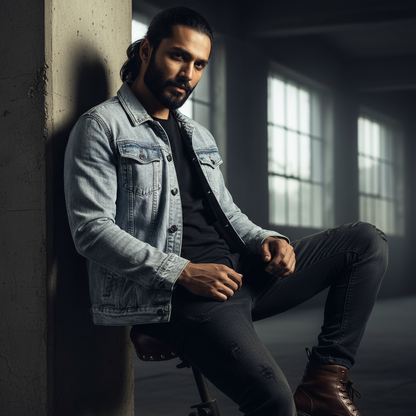 Classic Blue Jeans Jacket