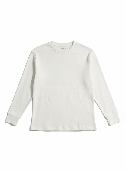 Ribbed White Tshirt