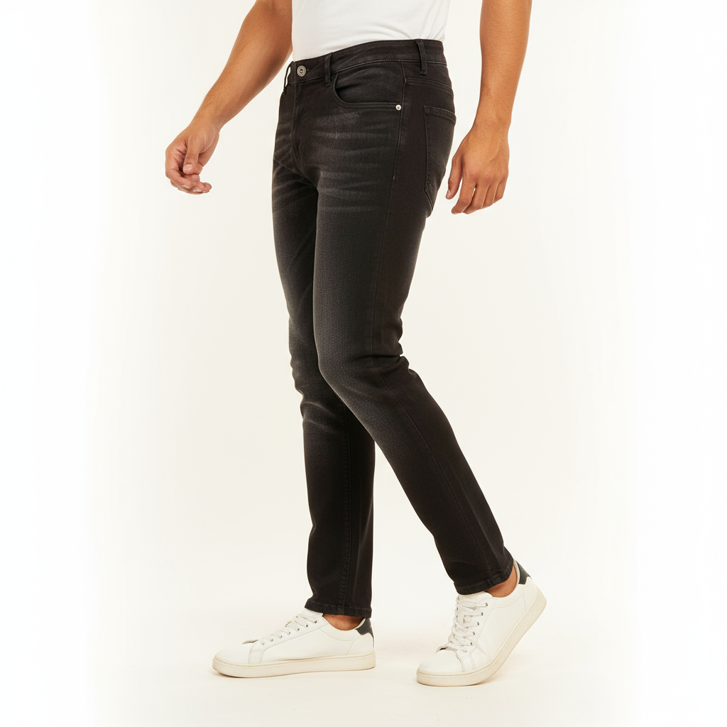 James Black Jeans - Cropped Skinny Stretch