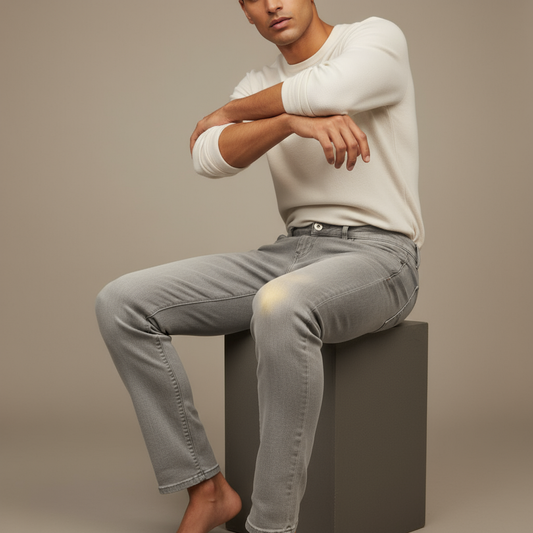 Relaxed Skinny Fit - Grey