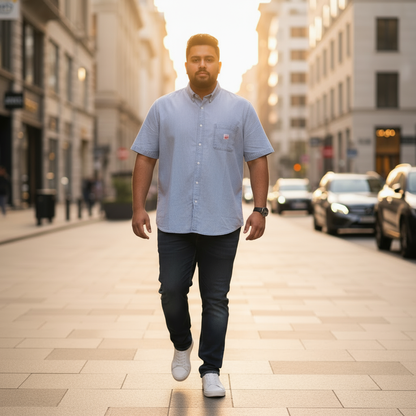 Half Sleeve Oversized - Denim