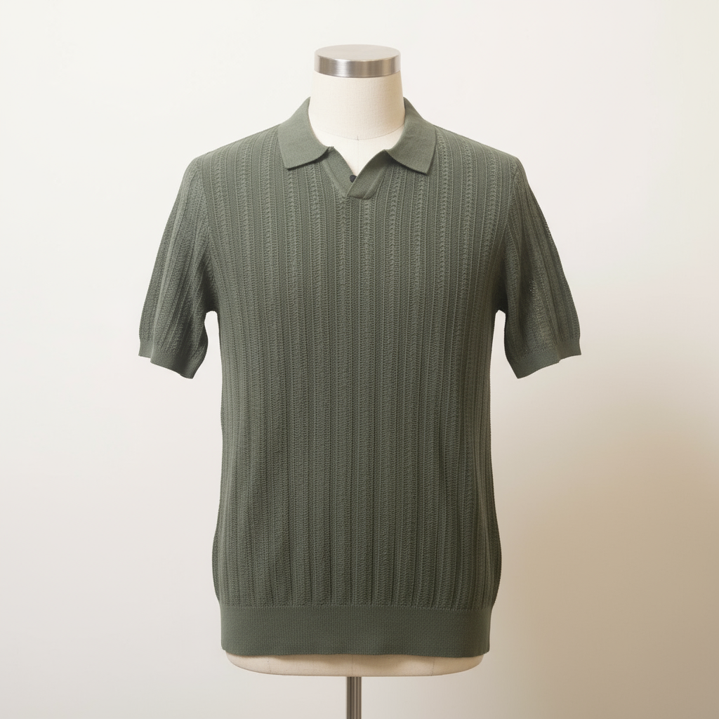 Olive Vneck Collar Lynwood