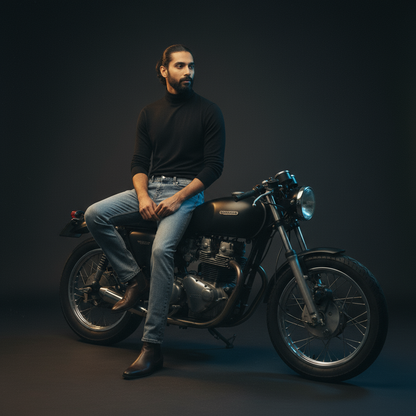 BLUE LIGHT WASH Slim Fit Jeans