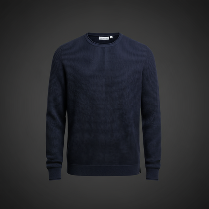 Knitted Sweater Nevy Blue
