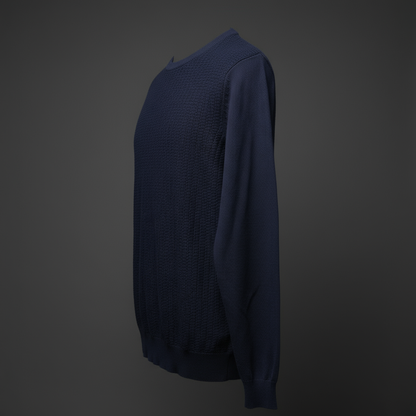 Nevy Blue - Knitted