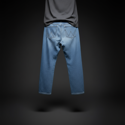 Classic Blue Relaxed Baggy