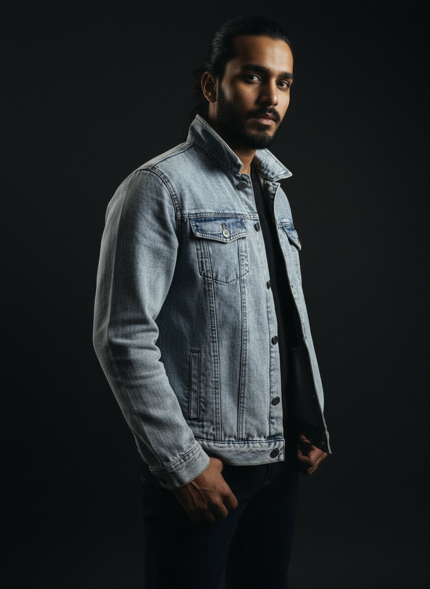 Classing Blue Jeans Jacket